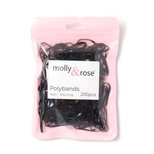 Picture of POLYBANDS BLACK 2MM 200 PACK